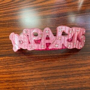 Pink Paris Hair Clip